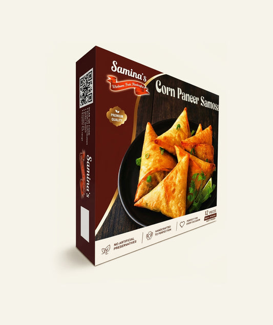 Corn Paneer Samosa