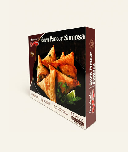 Corn Paneer Samosa