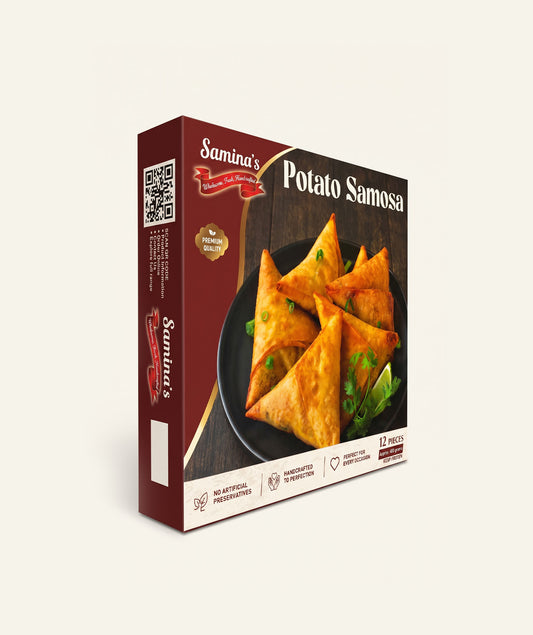 Potato Samosa - 1 bite